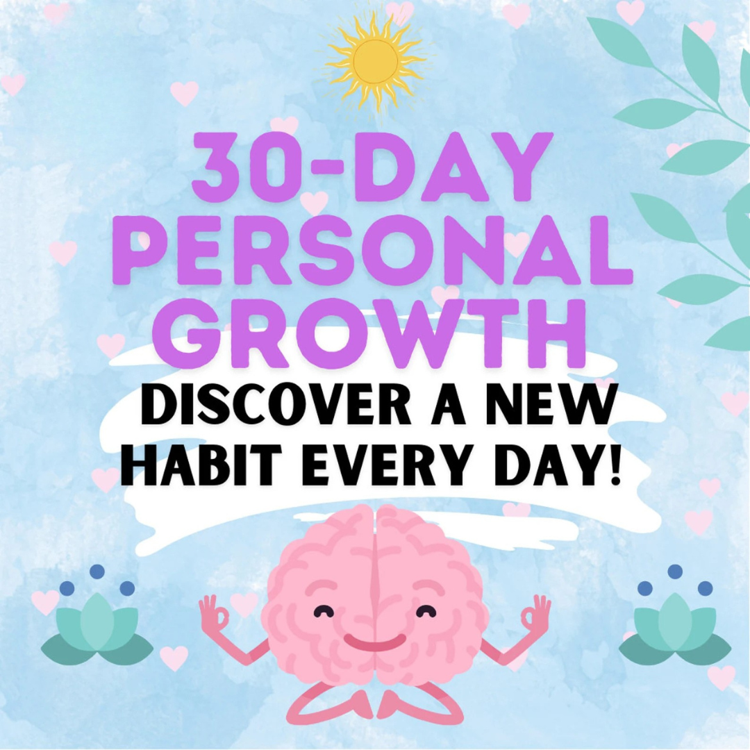 30-Day Personal Growth Challenge Workbook